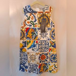Dolce & Gabbana girl dress and sweater set